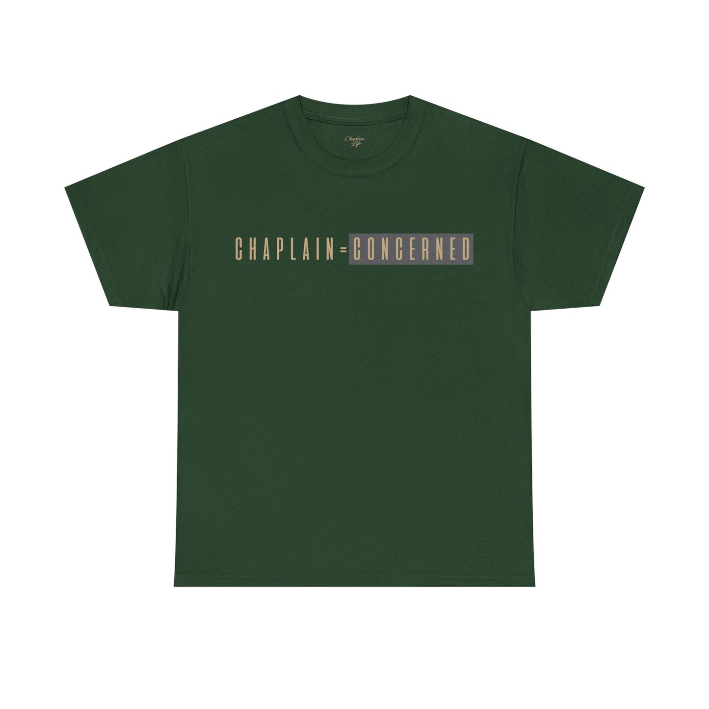 Concerned Chaplain Tee - Unisex Cotton