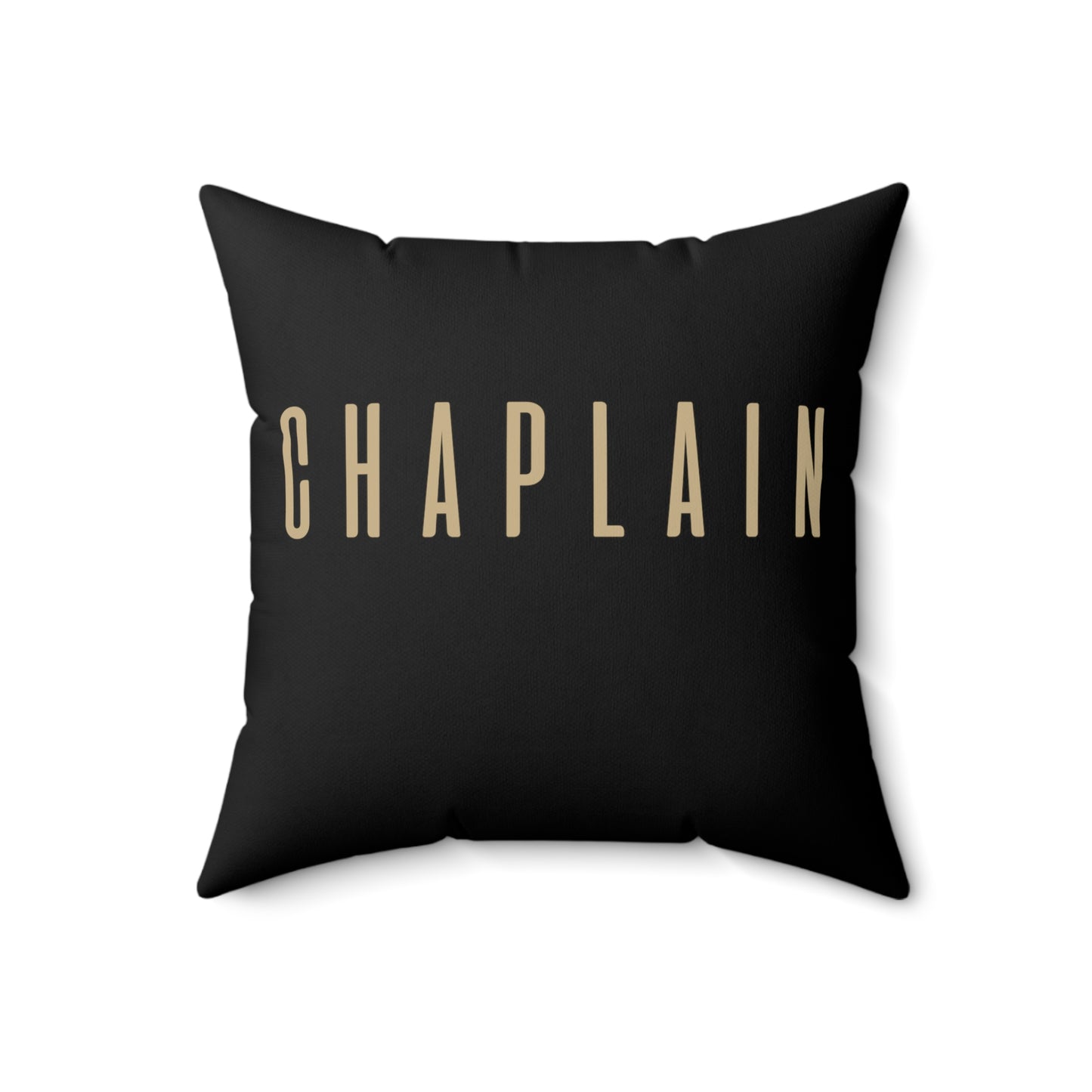 The Chaplain's Pillow, Black. Chaplain Gifts by Chaplain Life®