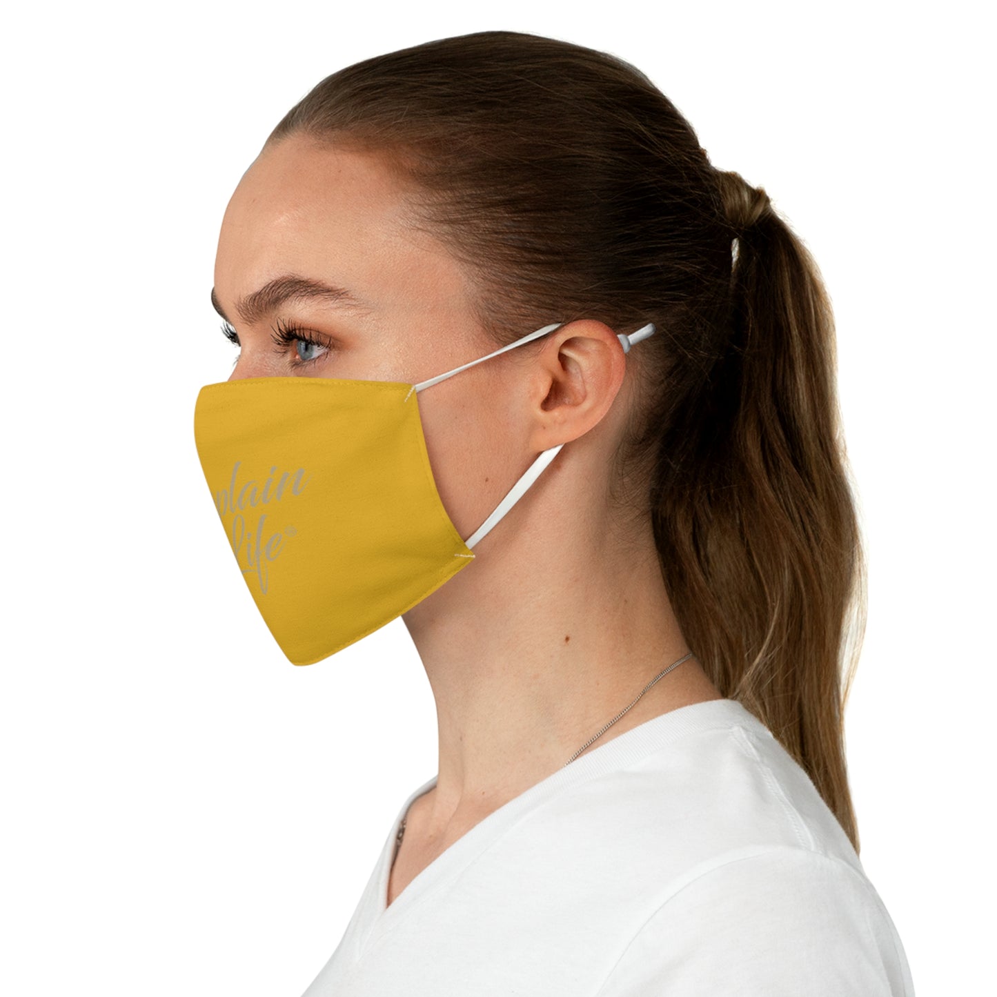 Chaplain Life® Fabric Face Mask, Golden.