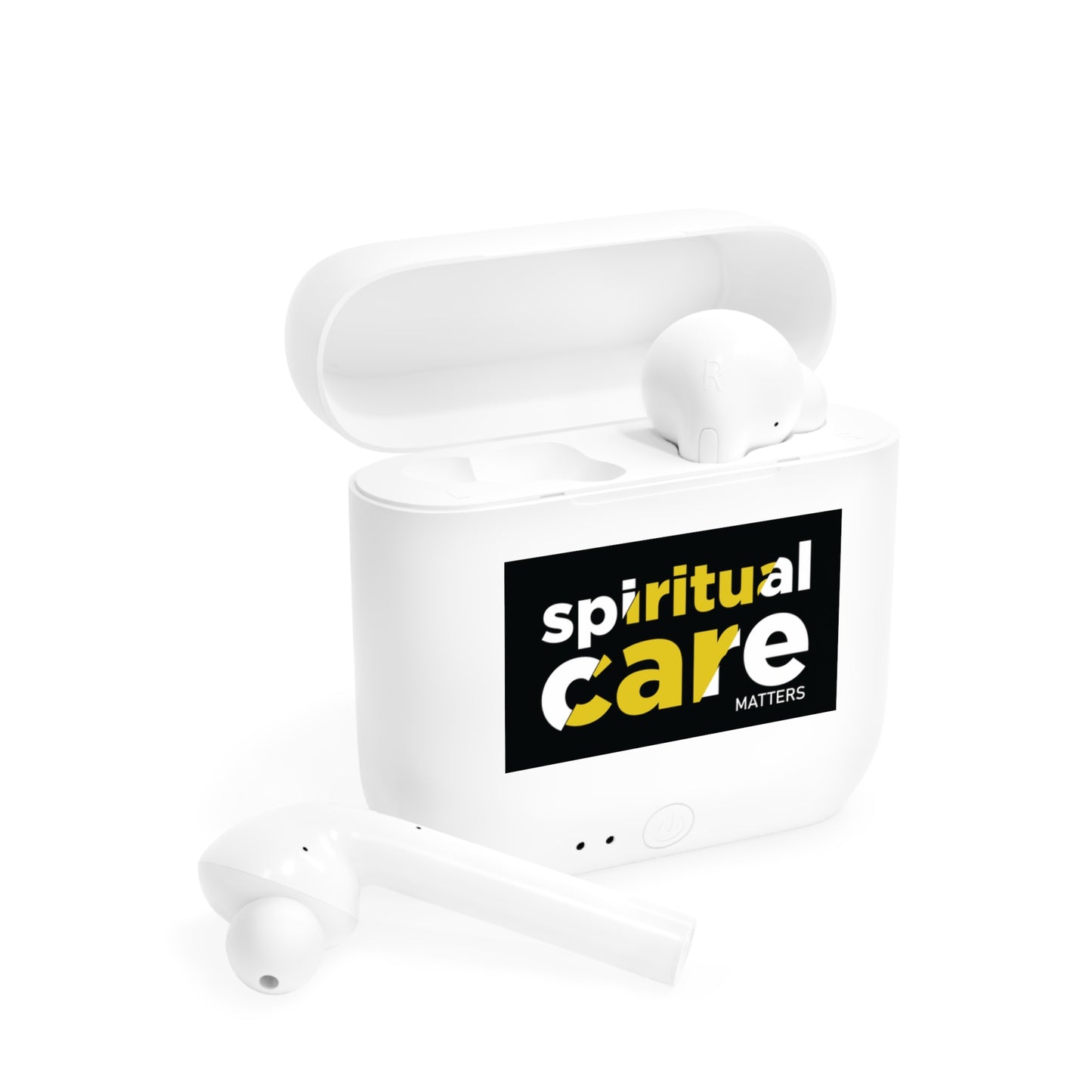 Wireless Earbuds — Spiritual Care Matters Charging Case