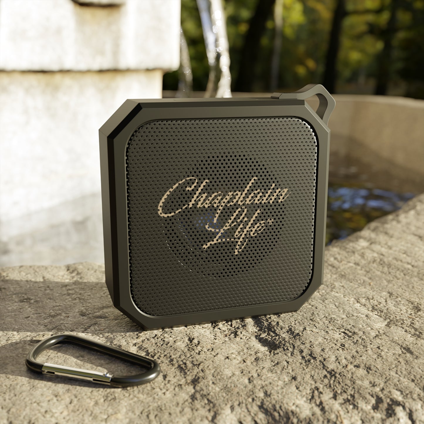 Music for Chaplain Visits or Self-Care Bluetooth Speaker - Chaplain Life Edition