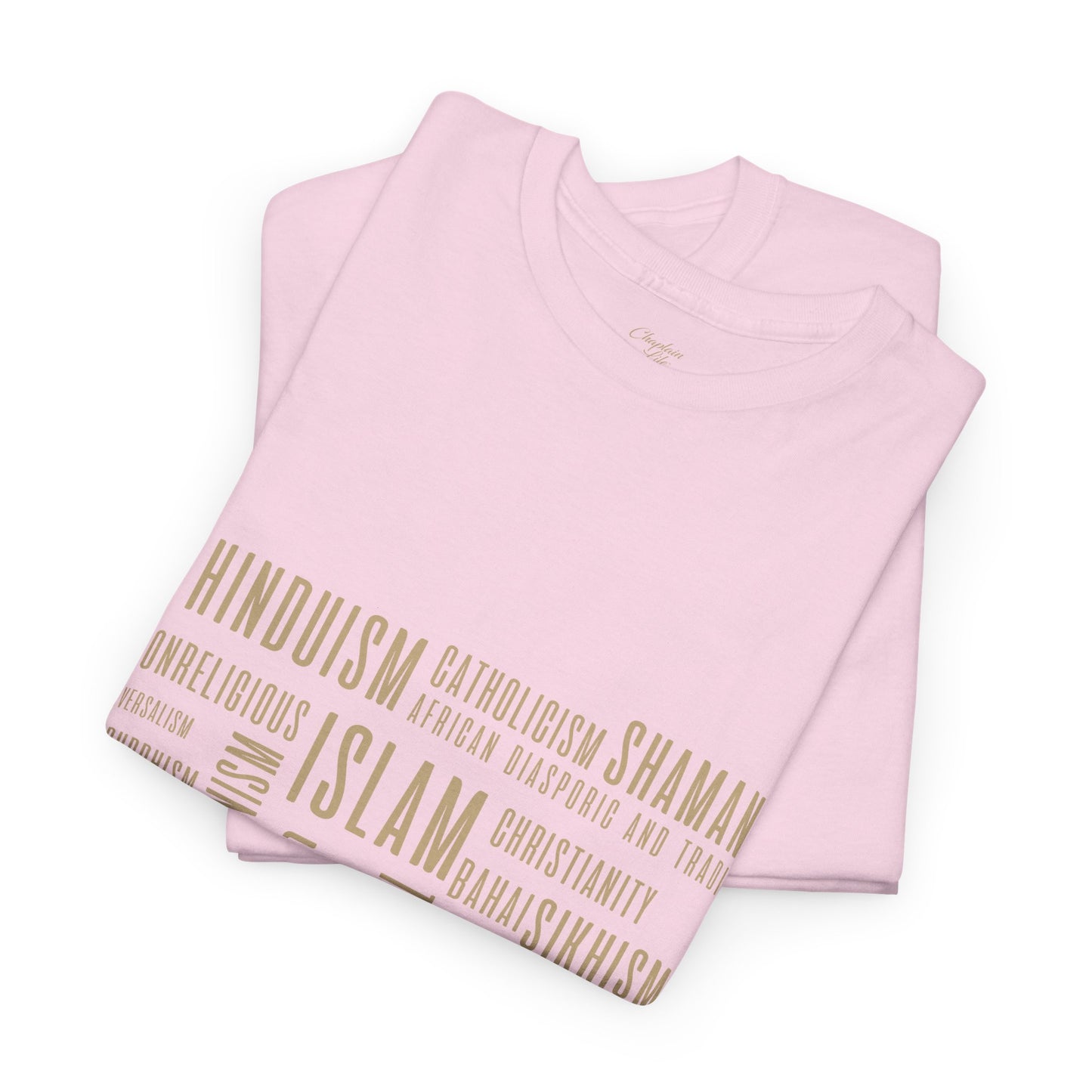 World Faith Diversity T-Shirt - by Chaplain Life®