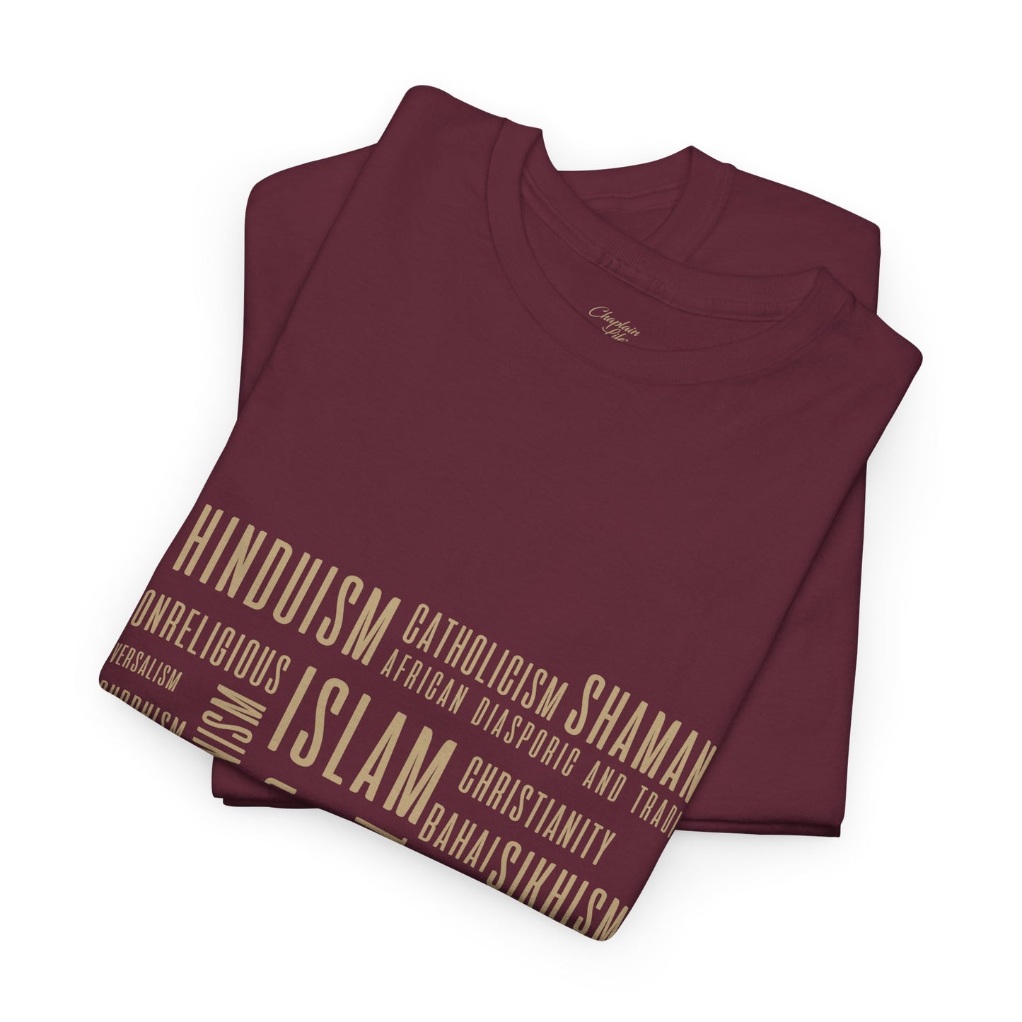 World Faith Diversity T-Shirt - by Chaplain Life®