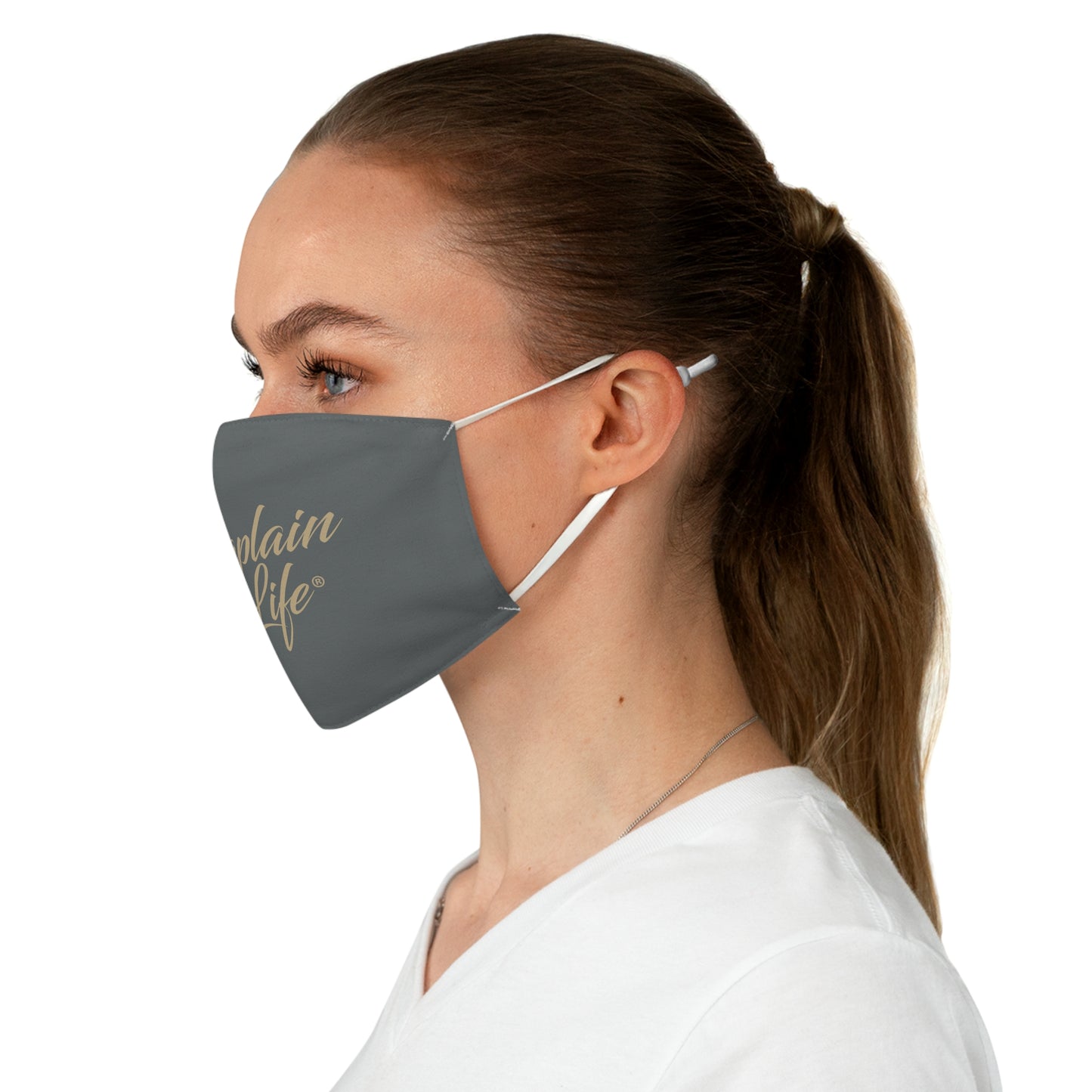 Chaplain Face Mask, Gray. - by Chaplain Life®