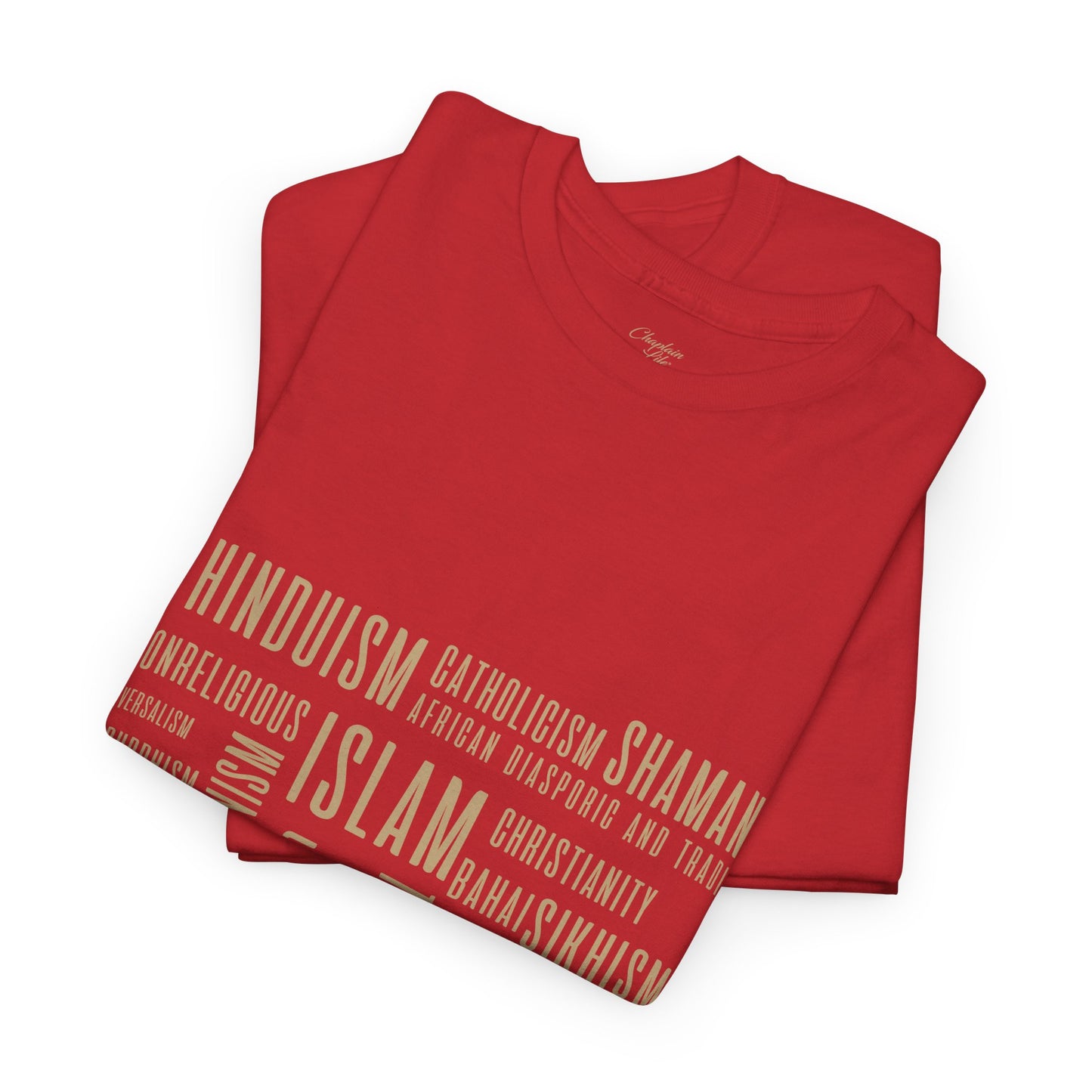 World Faith Diversity T-Shirt - by Chaplain Life®