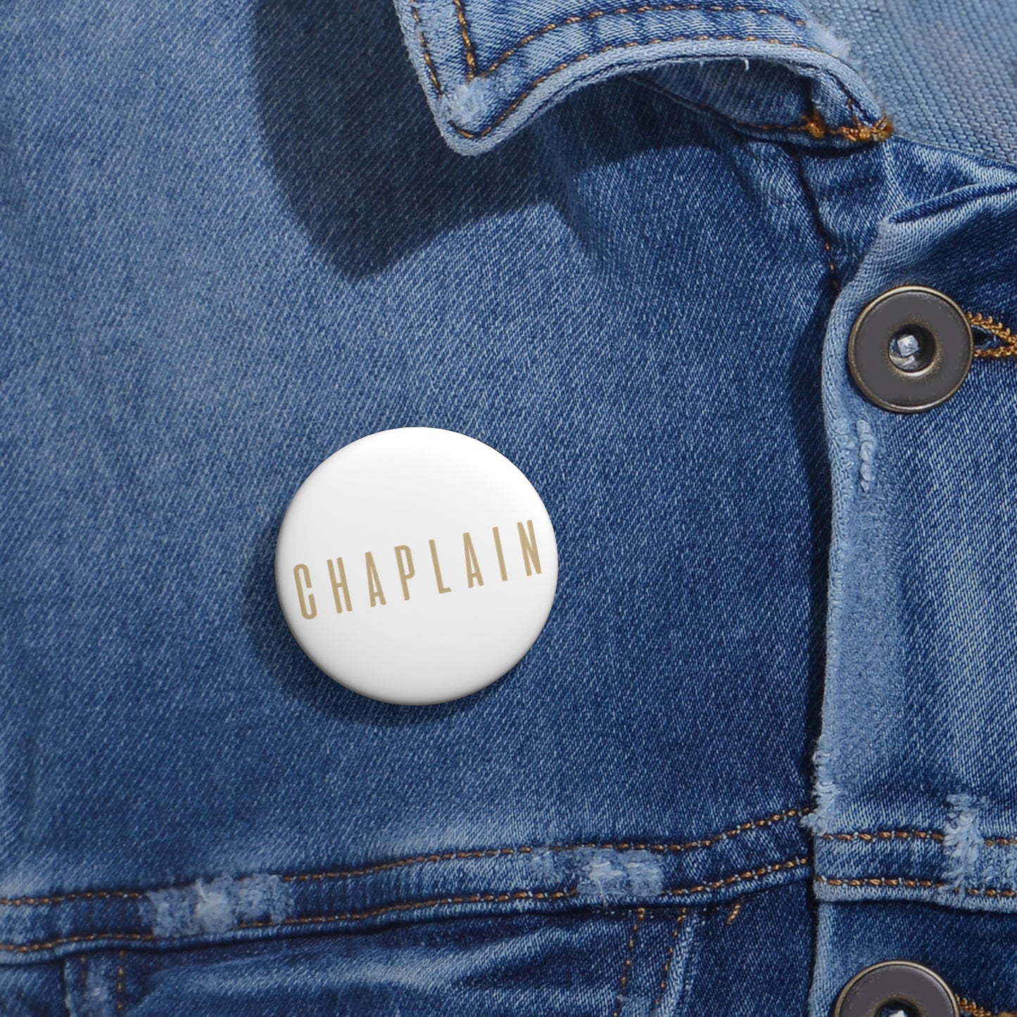 Chaplain Pin Buttons