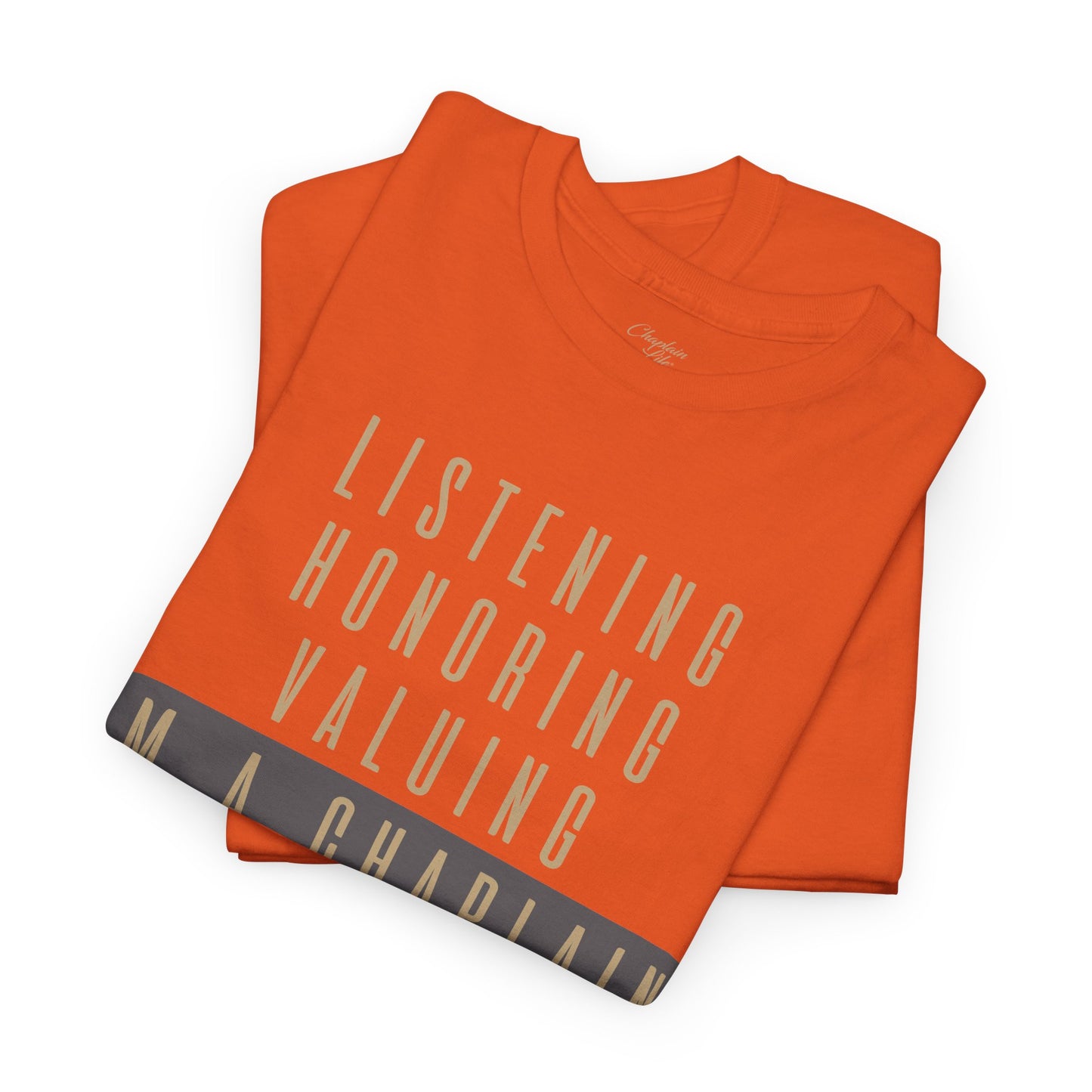 Chaplain Attributes T-Shirt - Unisex Heavy Cotton Tee by Chaplain Life®