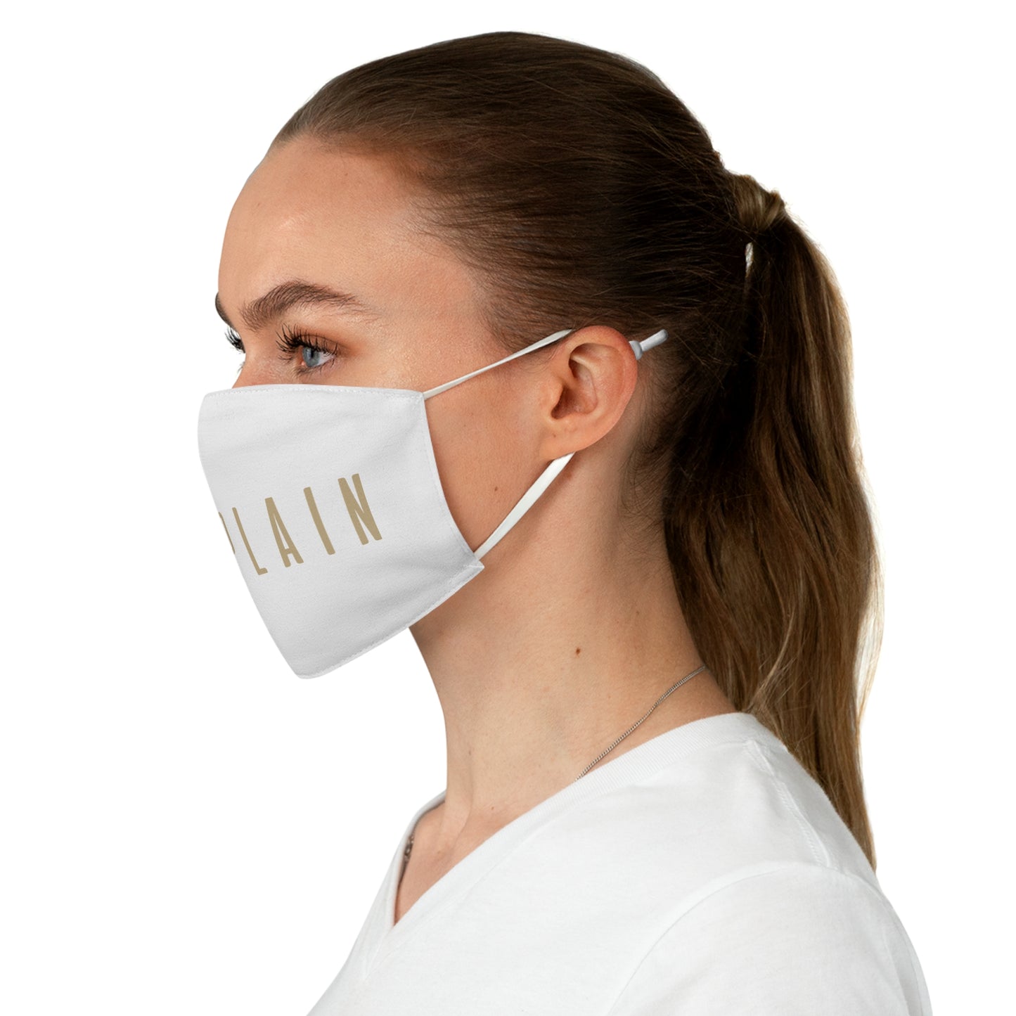 Chaplain Face Mask, White. - Chaplain Life®