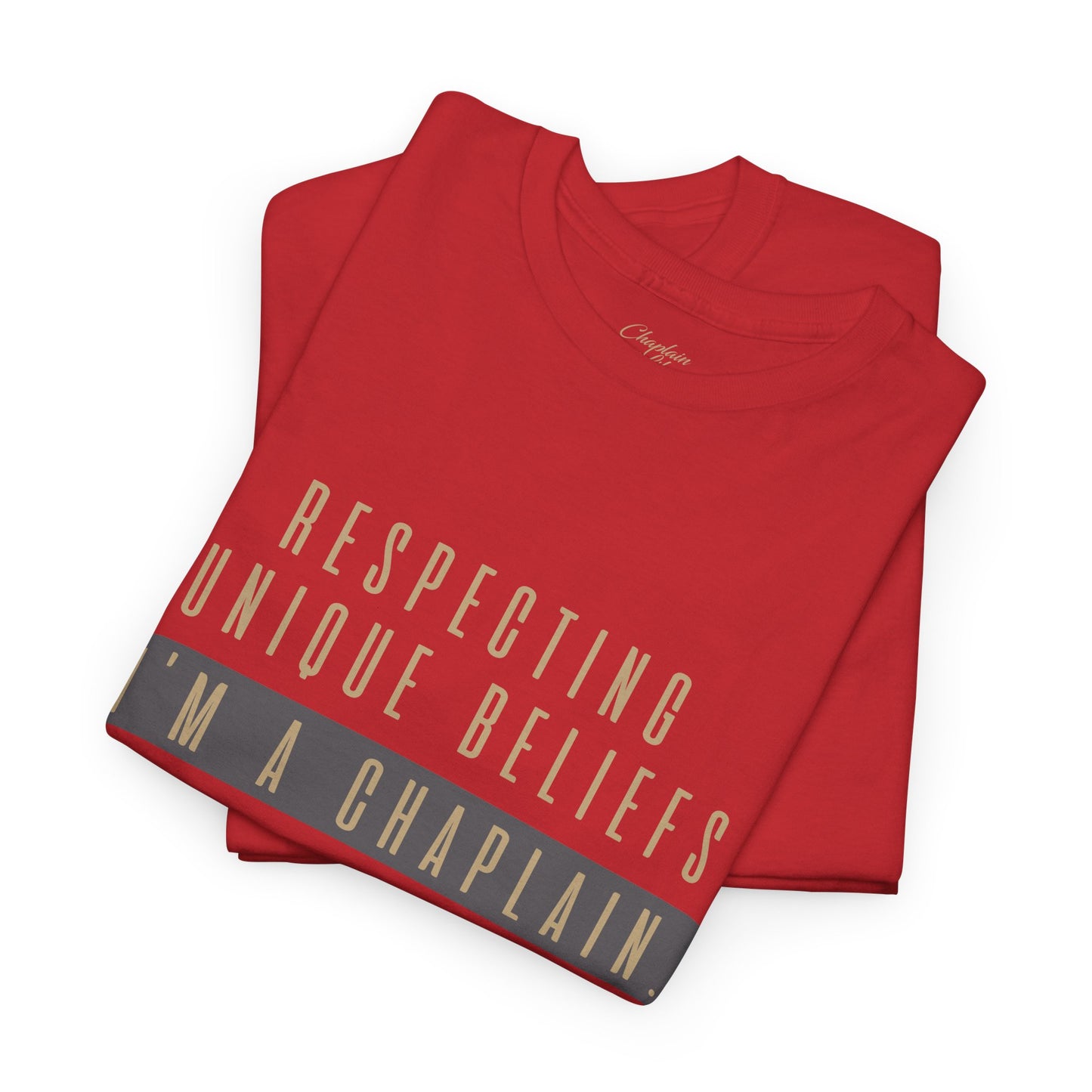 Respecting Unique Beliefs Tee - by Chaplain Life®