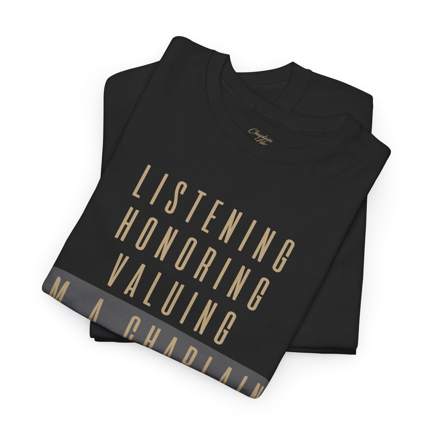 Chaplain Attributes T-Shirt - Unisex Heavy Cotton Tee by Chaplain Life®