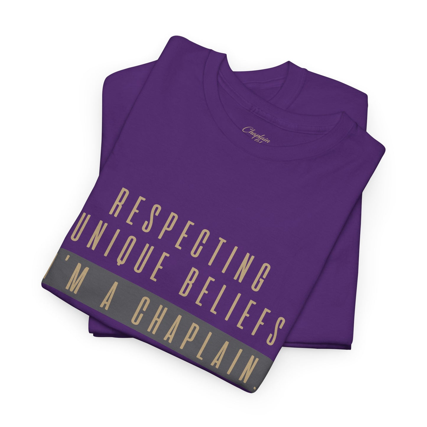 Respecting Unique Beliefs Tee - by Chaplain Life®