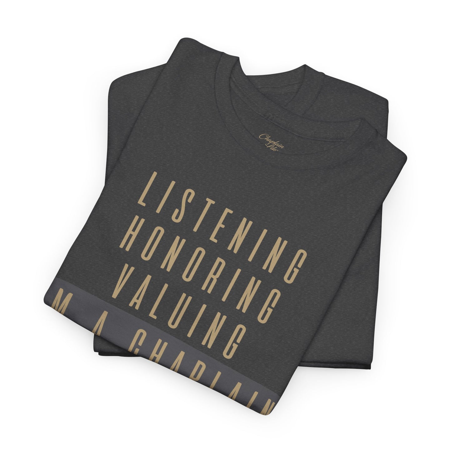 Chaplain Attributes T-Shirt - Unisex Heavy Cotton Tee by Chaplain Life®