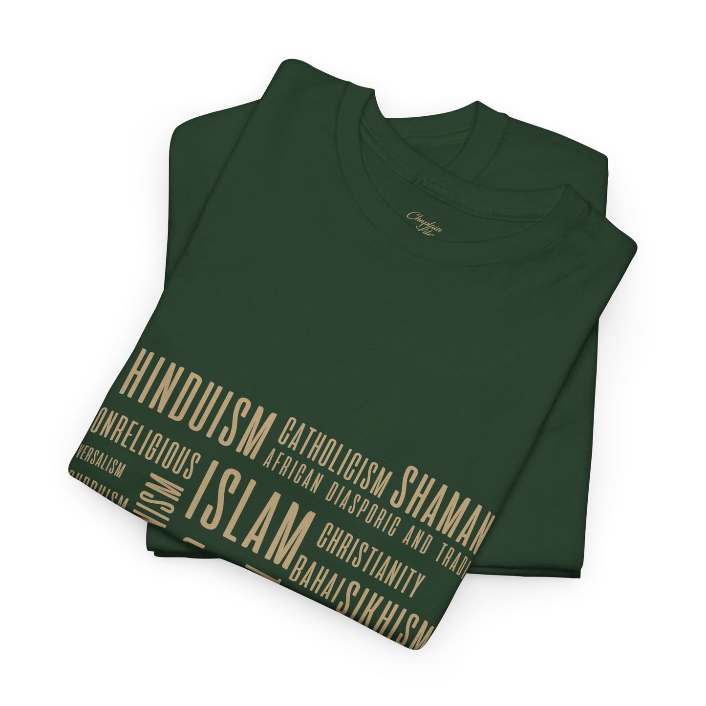 World Faith Diversity T-Shirt - by Chaplain Life®