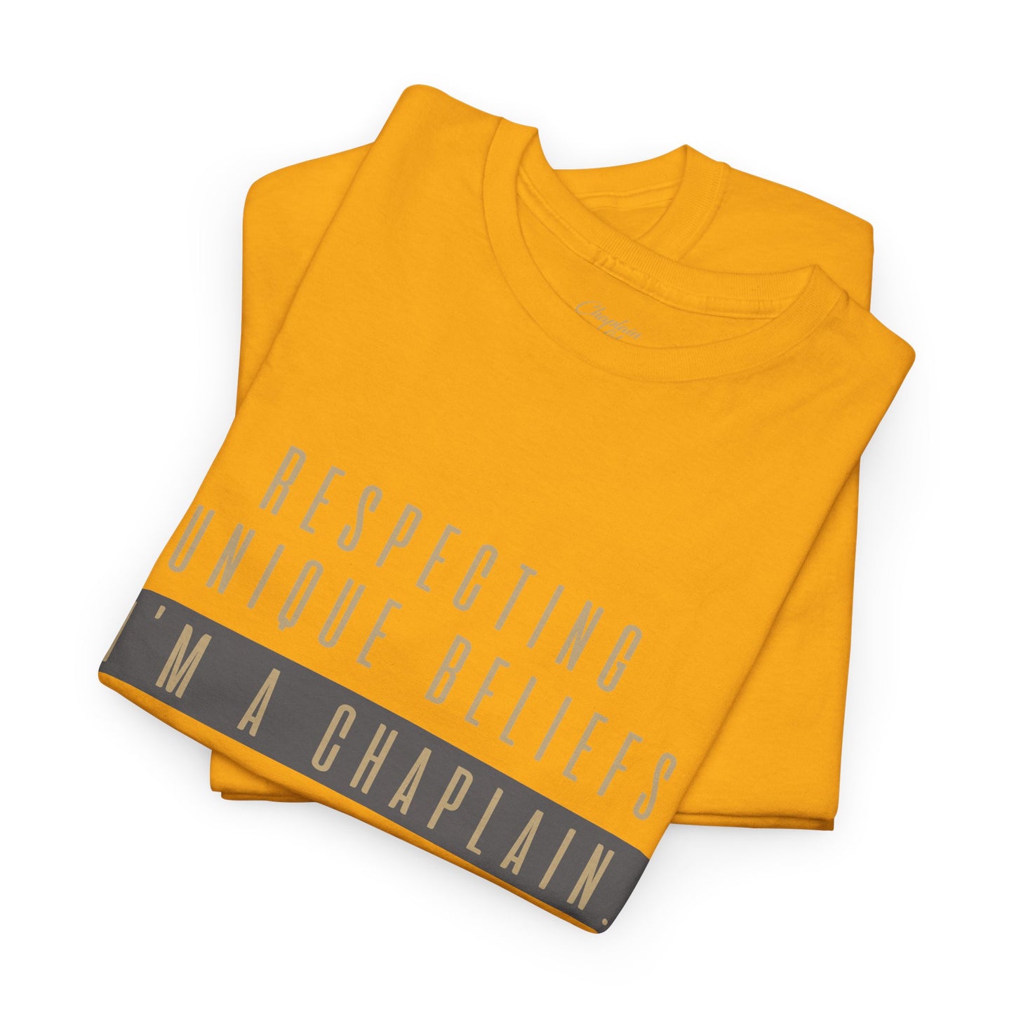 Respecting Unique Beliefs Tee - by Chaplain Life®