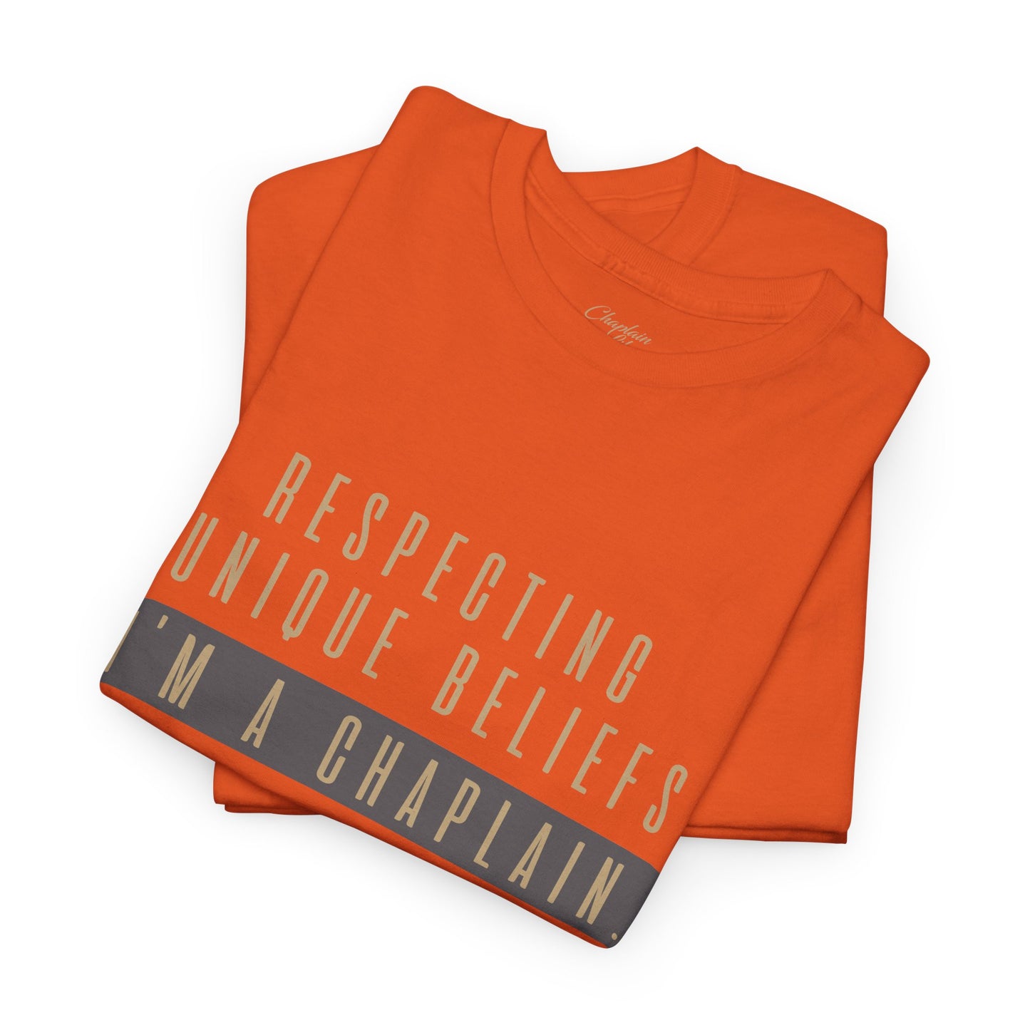 Respecting Unique Beliefs Tee - by Chaplain Life®