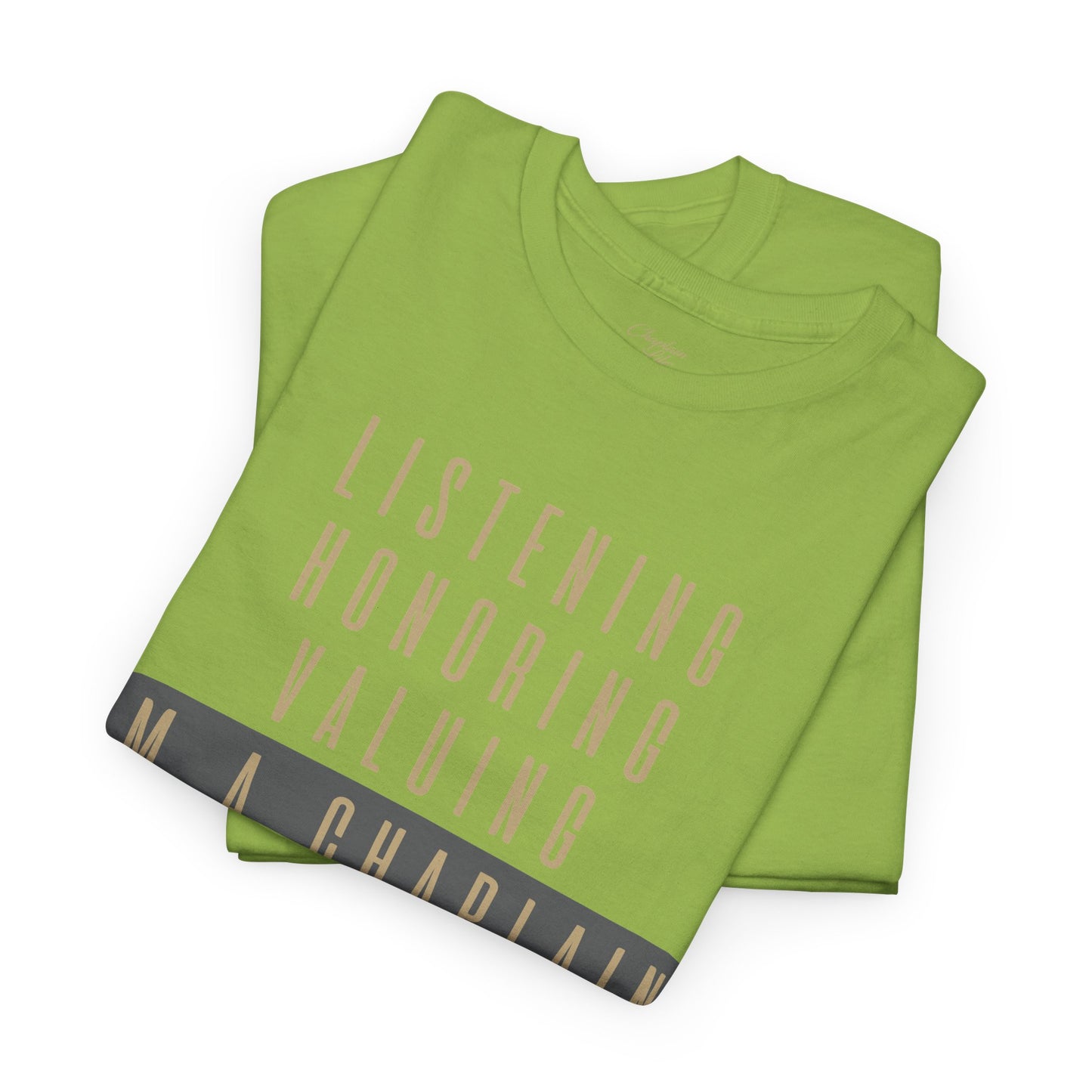 Chaplain Attributes T-Shirt - Unisex Heavy Cotton Tee by Chaplain Life®
