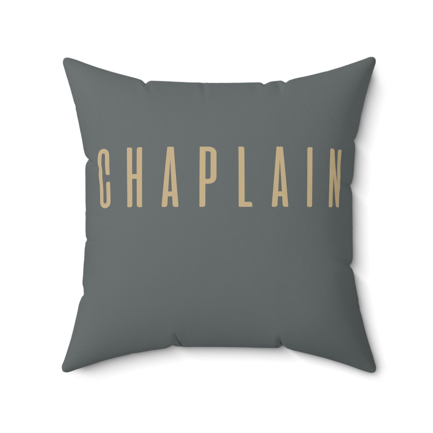 The Chaplain's Pillow, Gray. - by Chaplain Life®