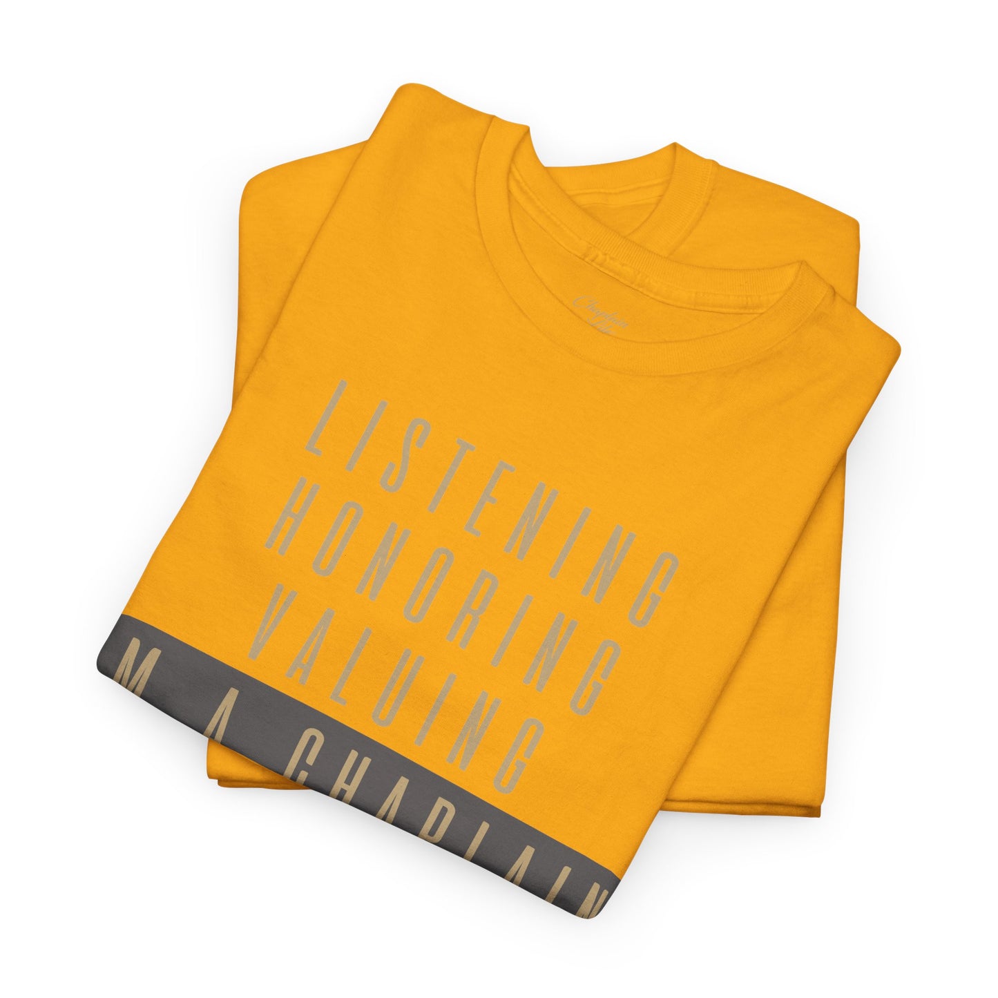 Chaplain Attributes T-Shirt - Unisex Heavy Cotton Tee by Chaplain Life®