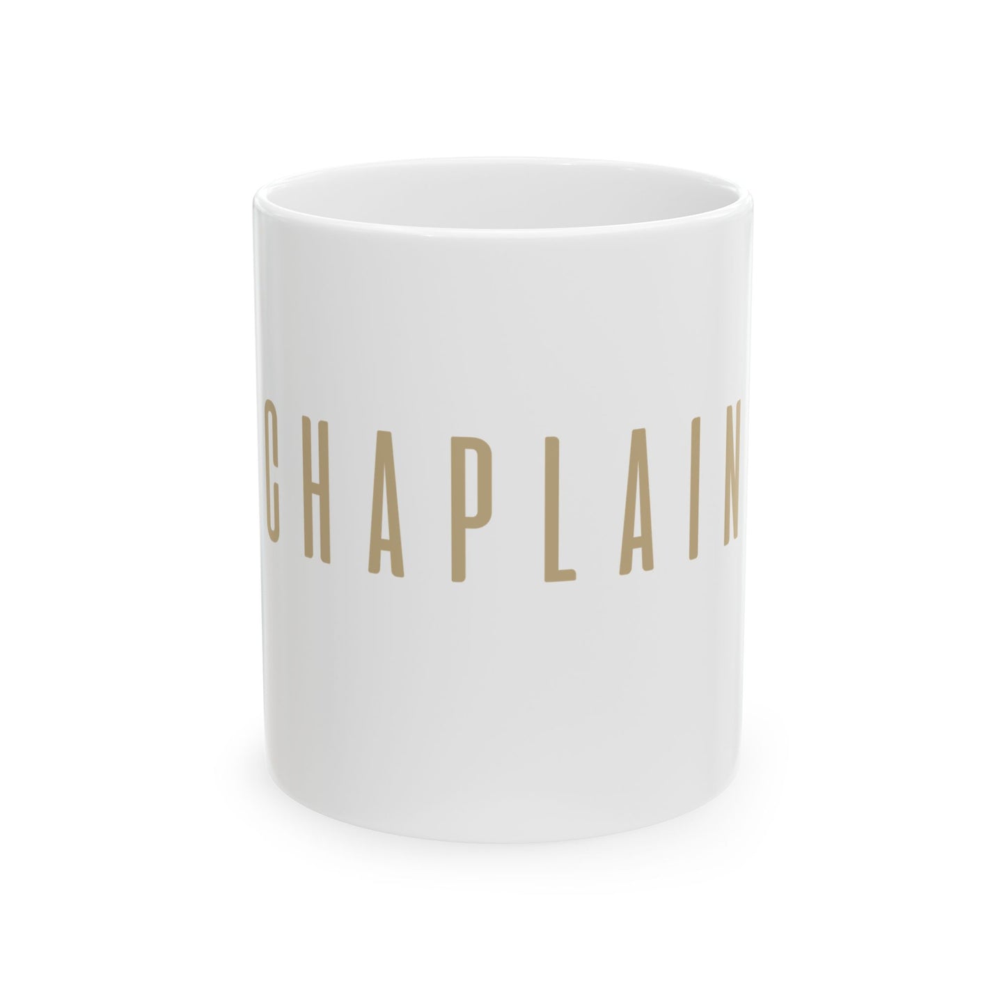 Chaplain Ceramic Mug 11oz, Chaplain Gifts by Chaplain Life®