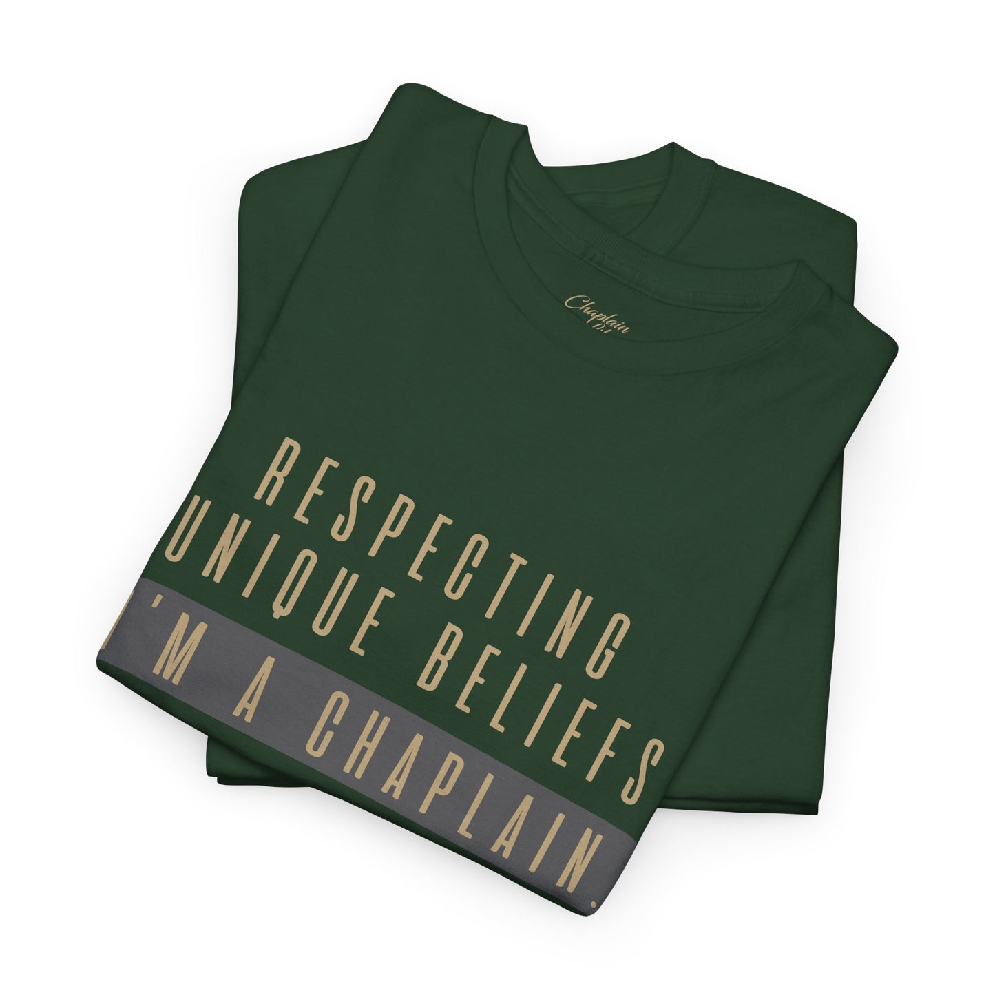 Respecting Unique Beliefs Tee - by Chaplain Life®