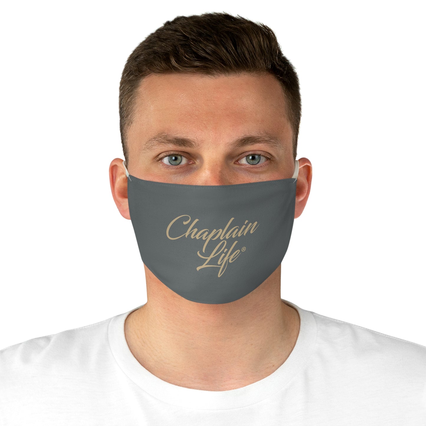 Chaplain Face Mask, Gray. - by Chaplain Life®