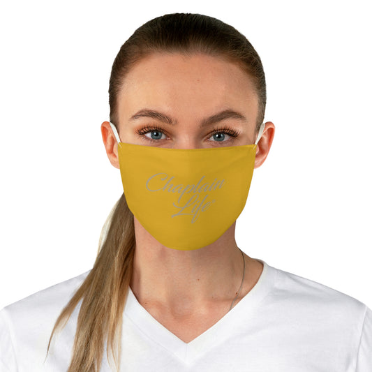 Chaplain Life® Fabric Face Mask, Golden.