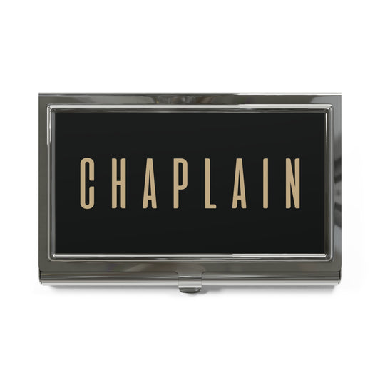 Sleek Business Card Holder, Professional Card Organizer, Personalized Gift for Chaplains, Office Desk Accessory, Stylish Networking [...]