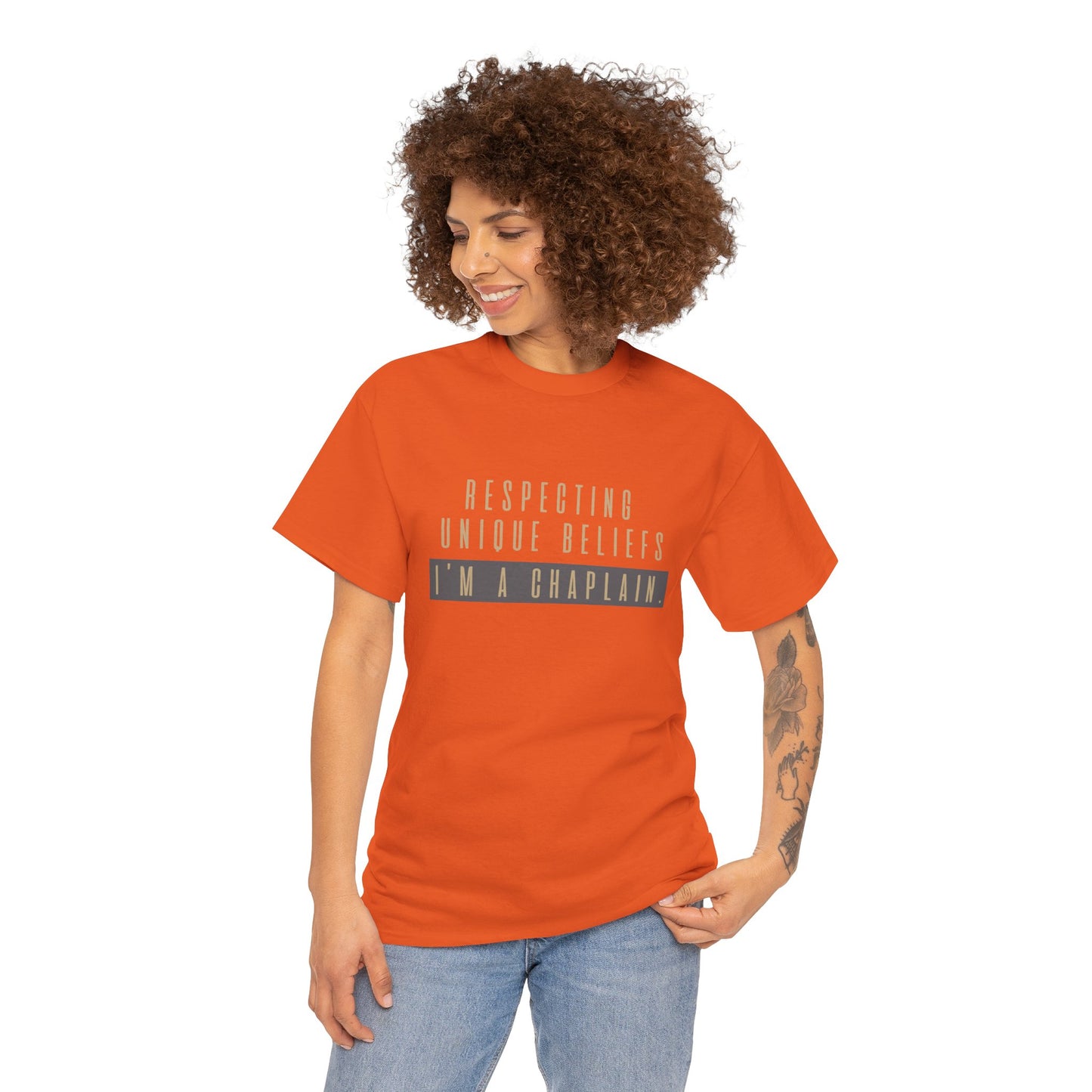 Respecting Unique Beliefs Tee - by Chaplain Life®