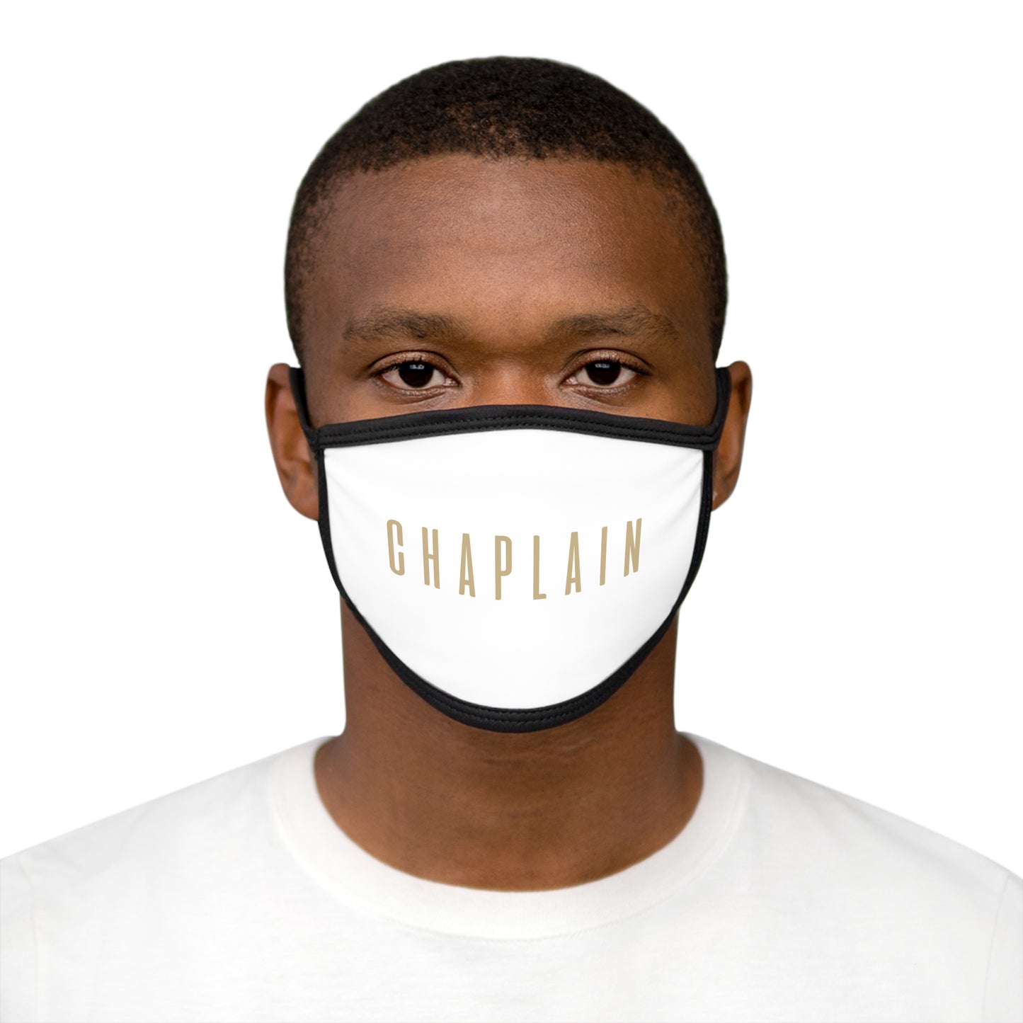 Chaplain Face Mask, White. - by Chaplain Life®
