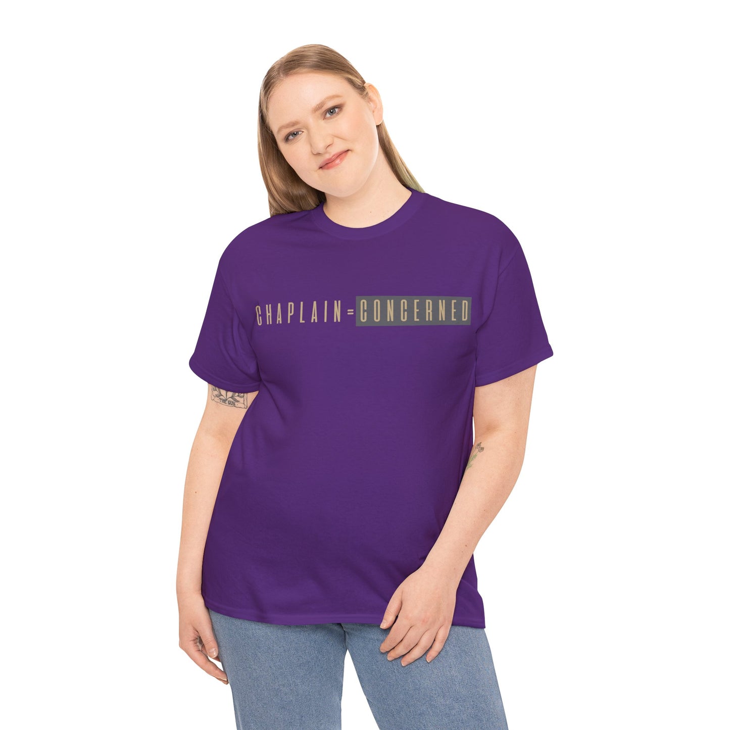 Concerned Chaplain Tee - Unisex Cotton