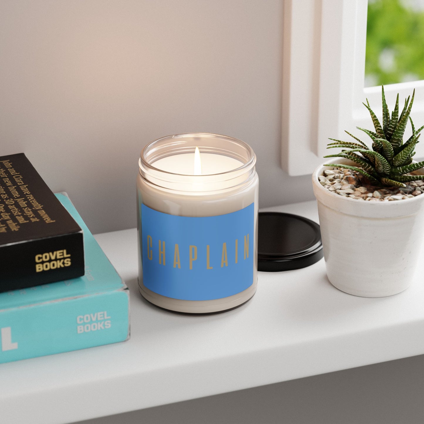 Chaplain Scented Soy Candle, 9oz