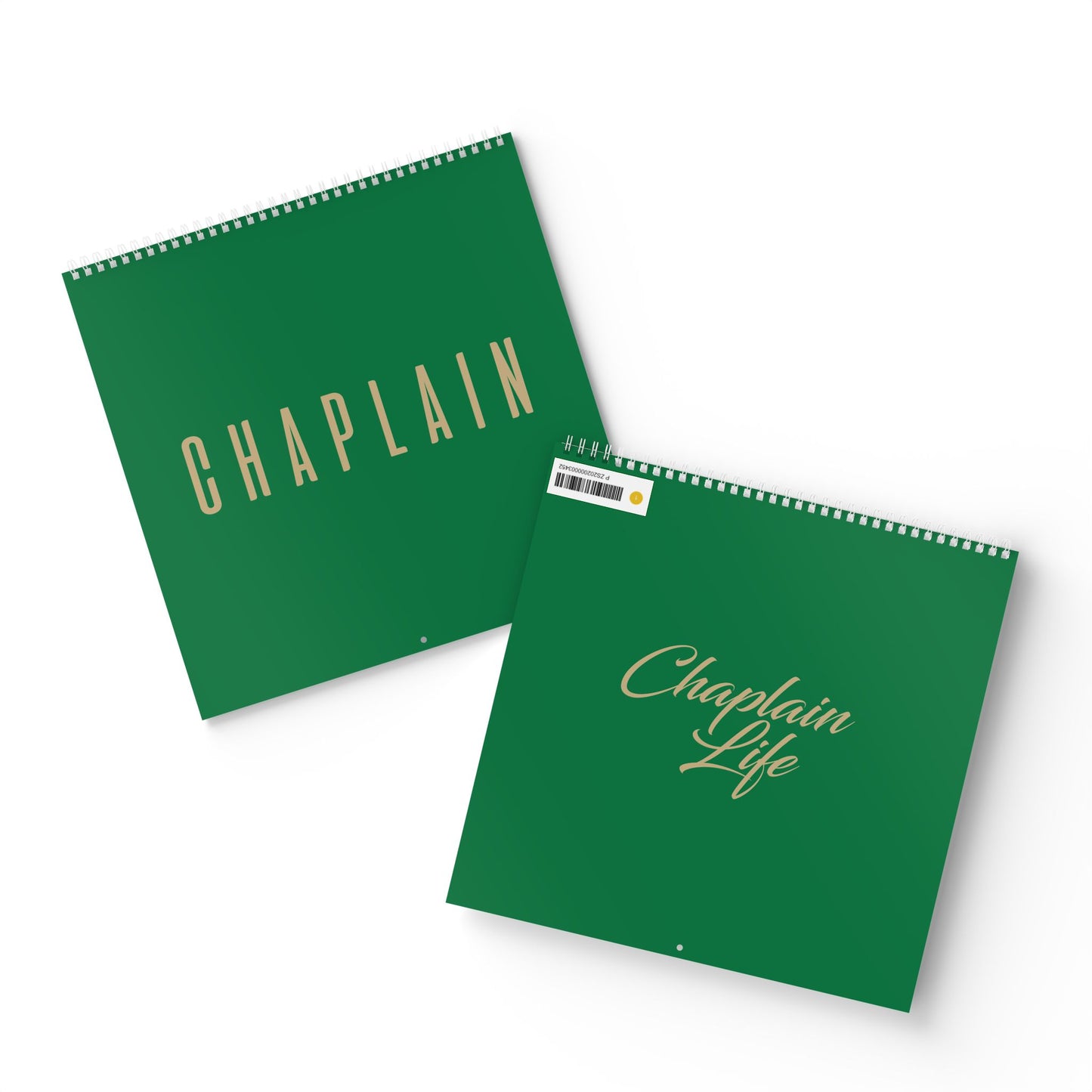 Spiritual Care 2026 Wall Calendar – Inspirational Chaplain Quotes & Monthly Planner