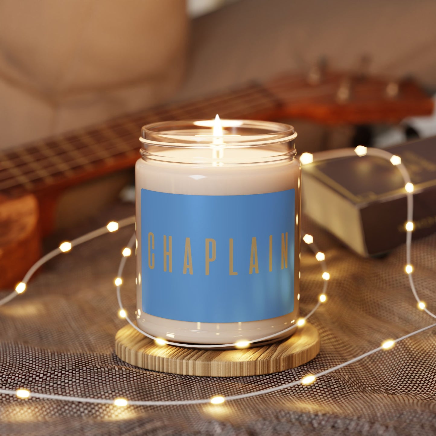Chaplain Scented Soy Candle, 9oz