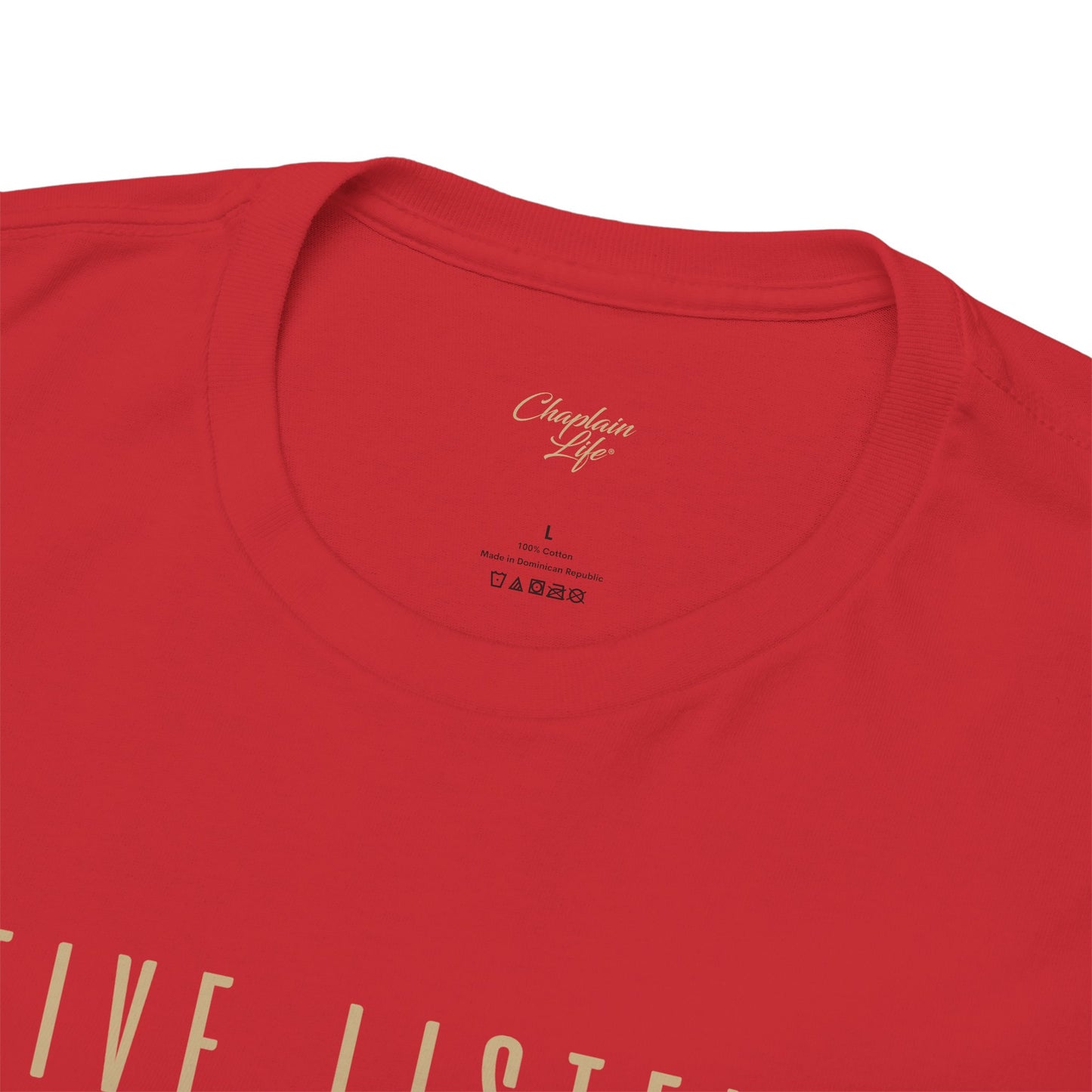 Active Listening Practitioner Tee by Chaplain Life®