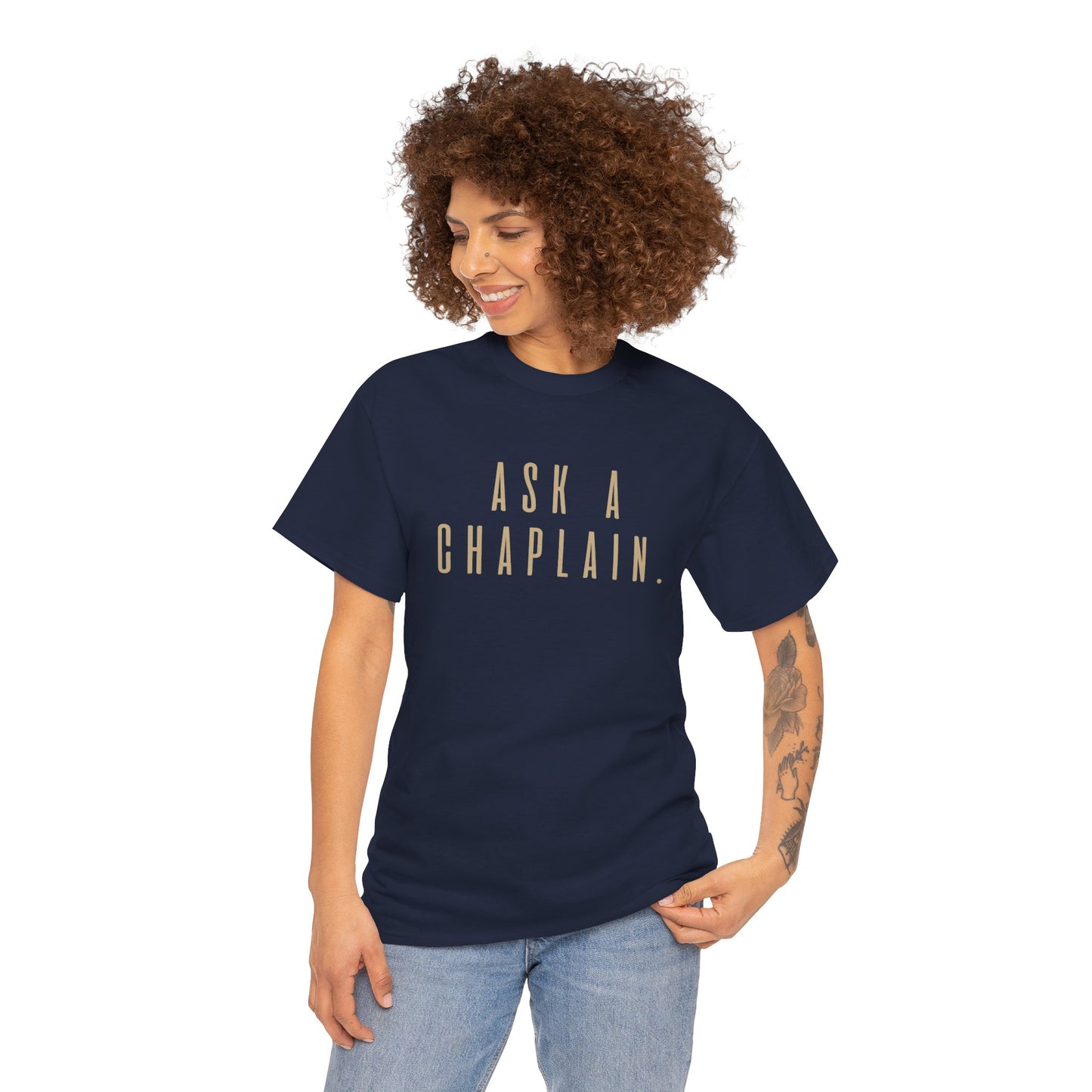 Ask a Chaplain Design - Unisex Tee