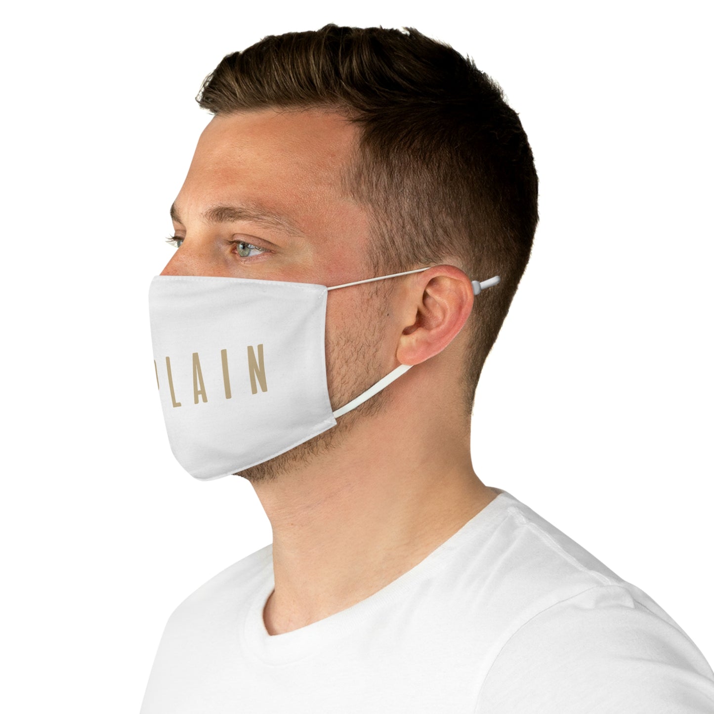 Chaplain Face Mask, White. - Chaplain Life®