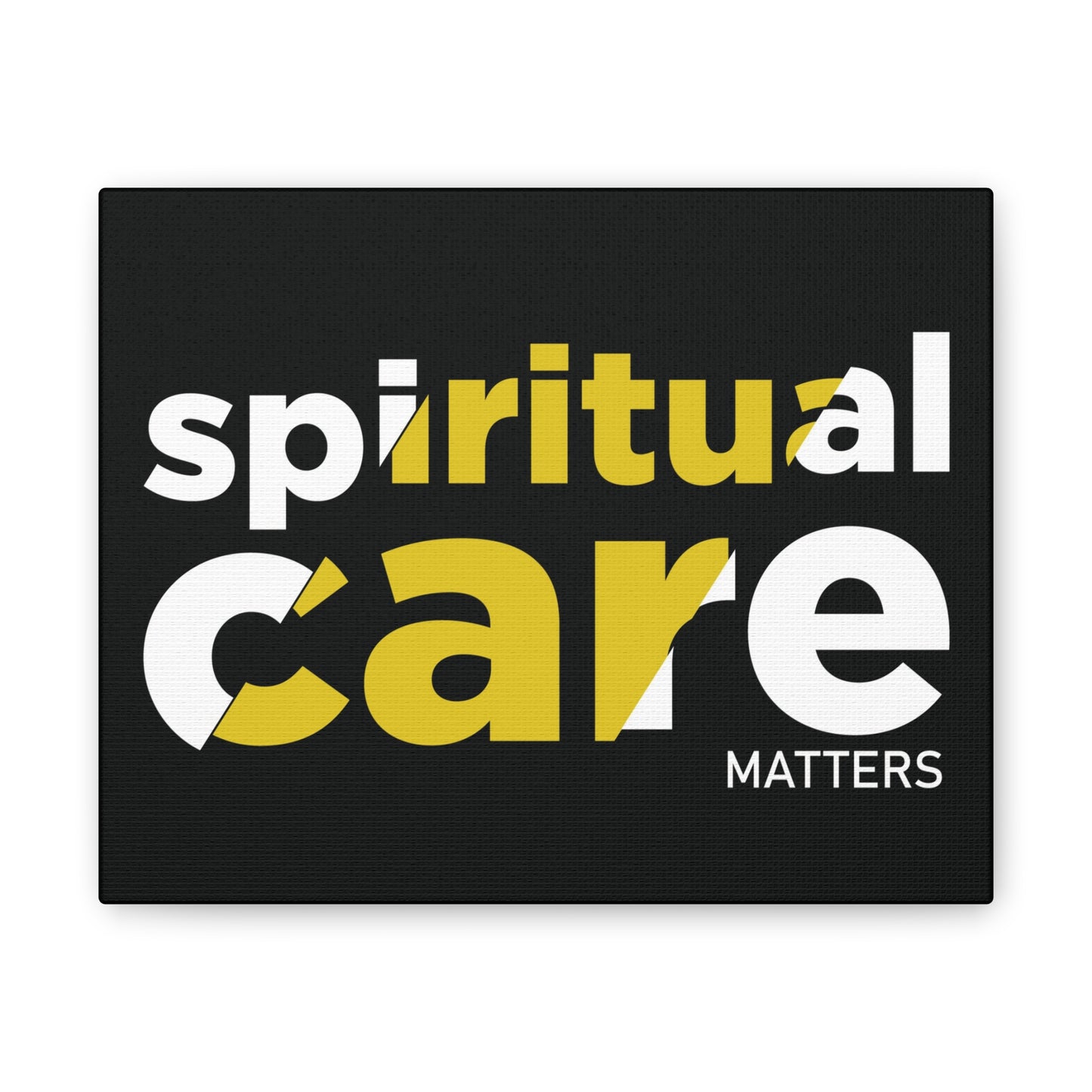 Spiritual Care Matters Canvas Print