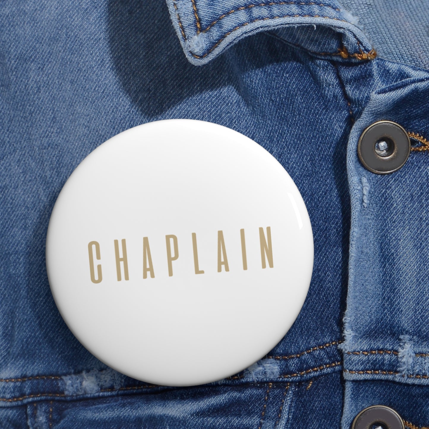 Chaplain Pin Buttons