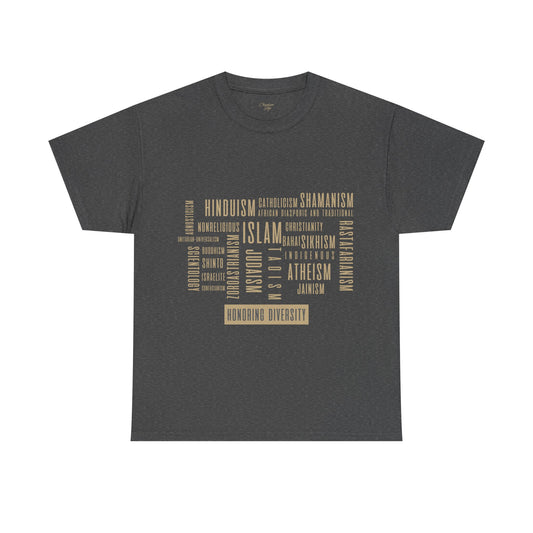 World Faith Diversity T-Shirt - by Chaplain Life®