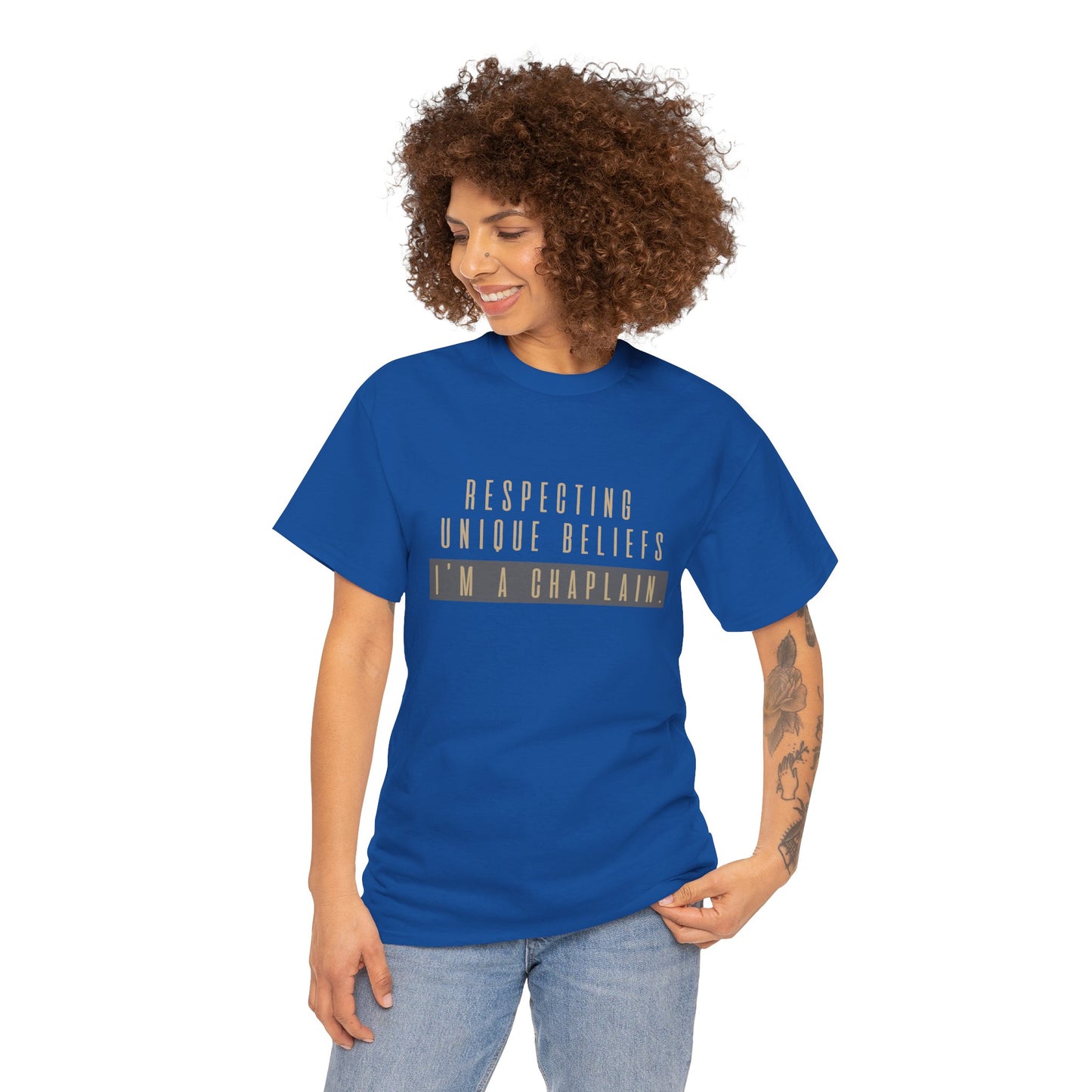 Respecting Unique Beliefs Tee - by Chaplain Life®
