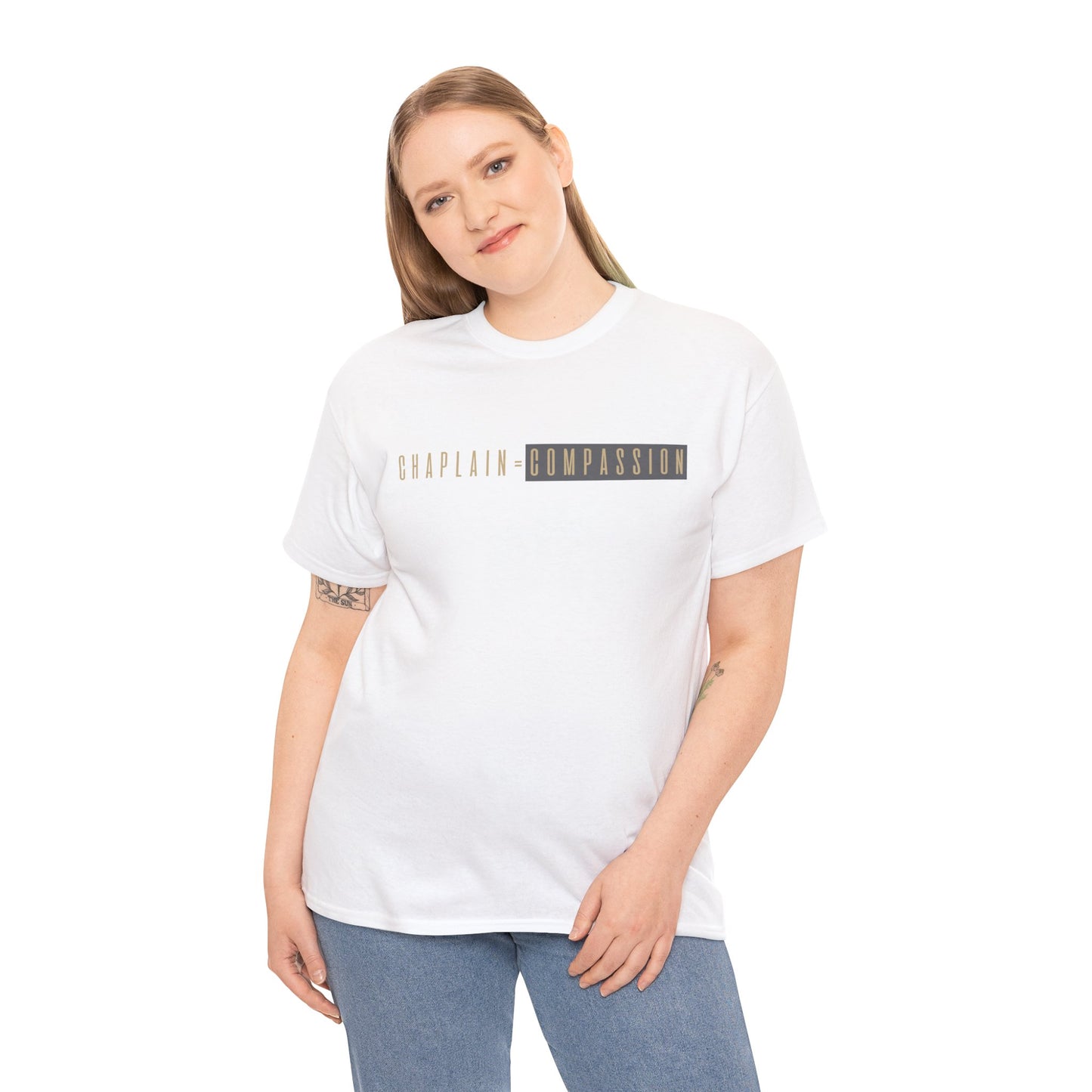 Chaplain = Compassion T-shirt - by Chaplain Life®