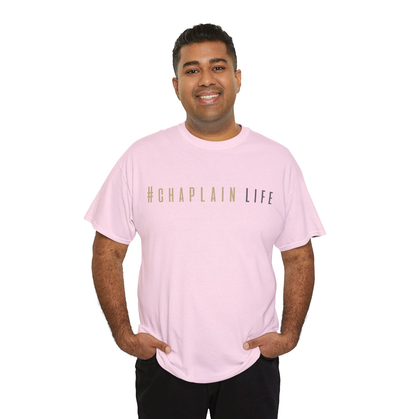 #Chaplain Life Hashtag Tee 1  by Chaplain Life®
