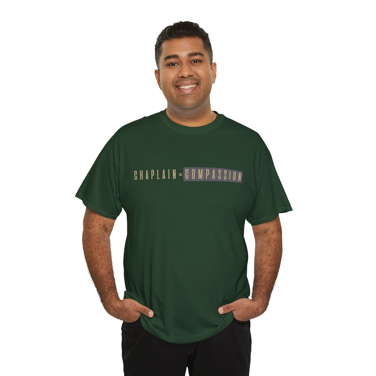 Chaplain = Compassion T-shirt - by Chaplain Life®