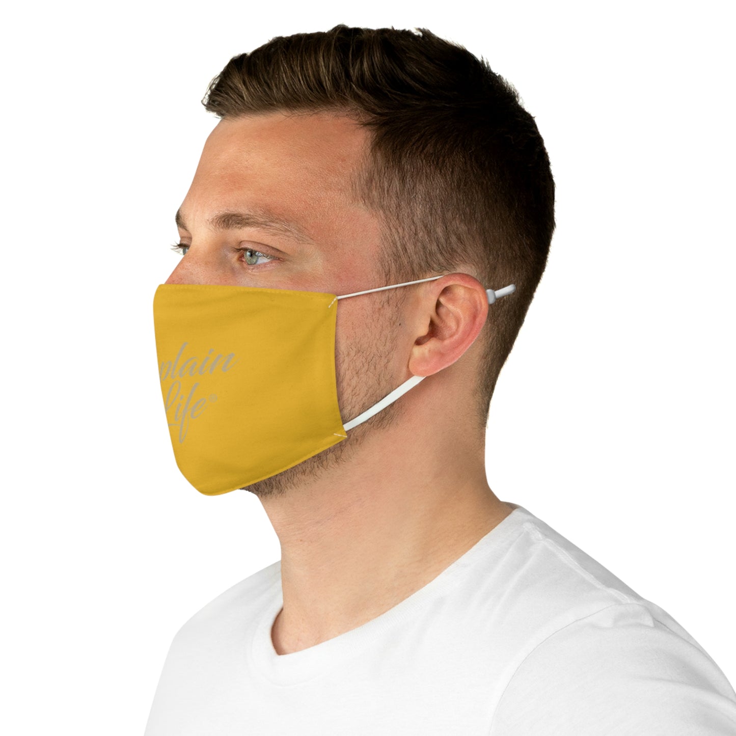 Chaplain Life® Fabric Face Mask, Golden.