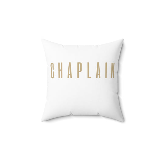 The Chaplain's Pillow, White. - by Chaplain Life®