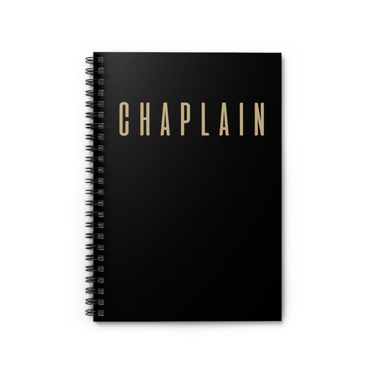 The Spiral Notebook for Chaplains - Ruled Line -by Chaplain Life®