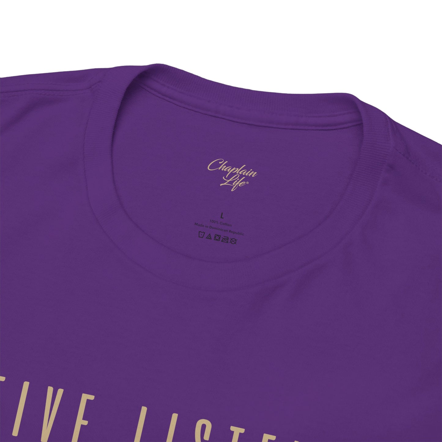 Active Listening Practitioner Tee by Chaplain Life®