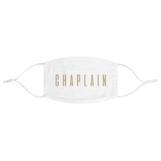 Chaplain Face Mask, White. - Chaplain Life®