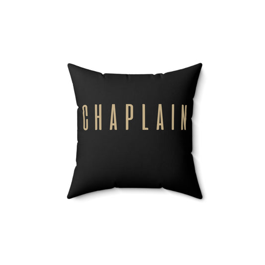 The Chaplain's Pillow, Black. - by Chaplain Life®