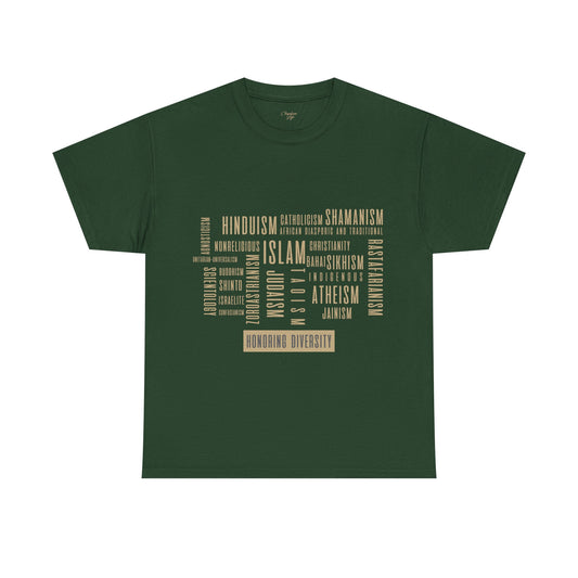 World Faith Diversity T-Shirt - by Chaplain Life®